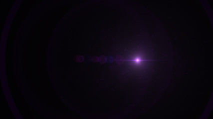 bright violet lensflare