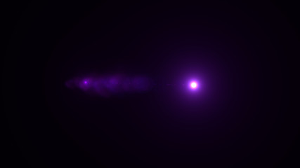 bright violet lensflare