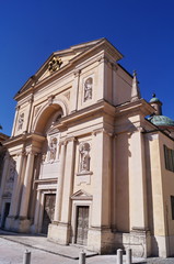Fototapeta na wymiar Ducal chapel of San Liborio, Colorno, Italy