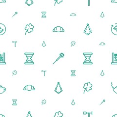 traditional icons pattern seamless white background