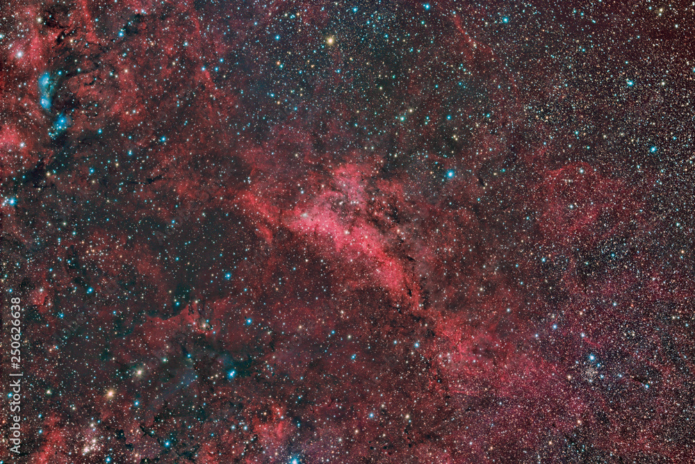 Canvas Prints imaged with a telescope and a scientific ccd camera