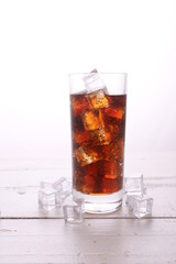 Coke in a glass