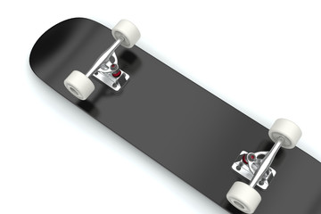 Skateboard. 3D rendering.