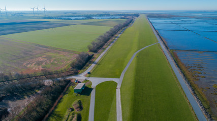  landscape in Nordfriesland, Schleswig-Holstein