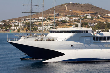 Fototapeta premium Paros, Port de Parikia
