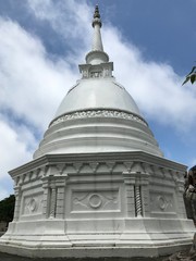 White Pagoda in Colombo, Sri Lanka