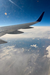 Obraz premium Canadian Rocky Mountains from the plane 4