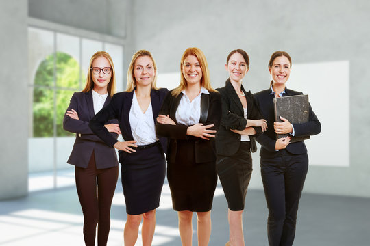 Gruppe Geschäftsfrauen als Team