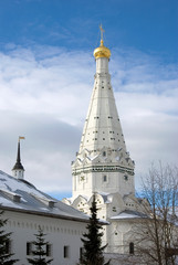 Trinity Sergius Lavra. Sergiyev Posad, Russia. Popular landmark. UNESCO World Heritage Site.