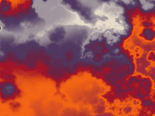 Beautiful abstract background for art projects, cards, business, posters. 3D illustration, computer-generated fractal