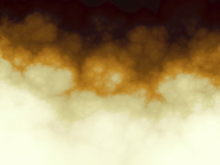 Abstract sky, background for art projects, business, banner, template, card. 3D illustration, computer-generated fractal