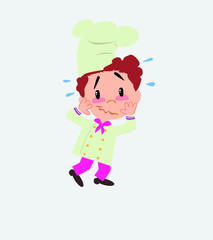 Chef pleasantly surprised.