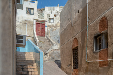 Historical district of Matrah in Muscat