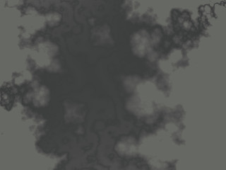 Abstract beautiful sky. 3D illustration, computer-generated fractal