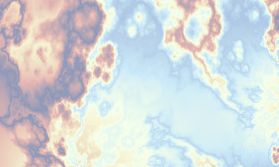 Fototapeta na wymiar Abstract beautiful sky. 3D illustration, computer-generated fractal