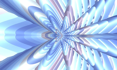 Beautiful abstract background for art projects, cards, business, posters. 3D illustration, computer-generated fractal