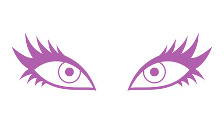 female eye icon