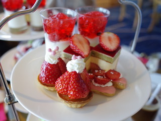 strawberries and cream