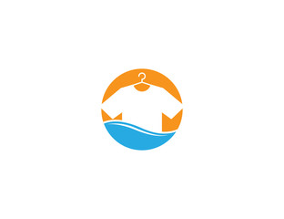 laundry logo concept