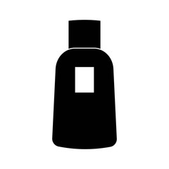 Soap monochrome icon - vector