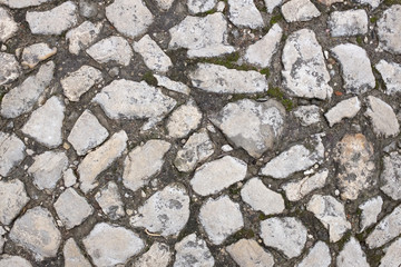 Texture of a stone wall. Part of a stone wall, for background or texture. Closeup