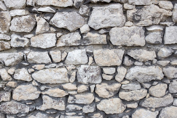 Texture of a stone wall. Natural background