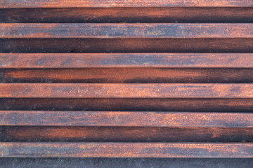 Metal fence texture closeup
