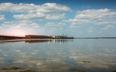 Ryde pier and coastline