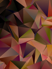 Triangular 3d, modern background