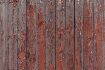 Wooden old brown plank background. Old wooden texture