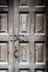 Wooden door texture