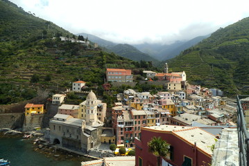 Obraz premium Cinqueterre, Vernazza, Italy