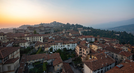 Fototapeta na wymiar Bergamo, Italy