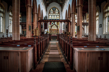 Fototapeta na wymiar St Edmund's Church, Southwold