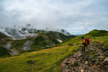 立山　登山