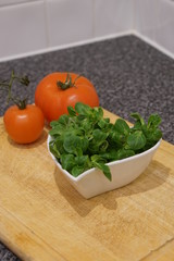 Lambs lettuce (Valerianella locusta)