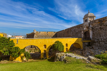 Obraz premium Fort in Peniche - Portugal
