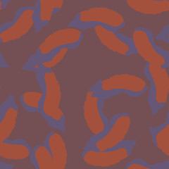 Naklejka premium UFO urban camouflage of various shades of red, orange and purple colors