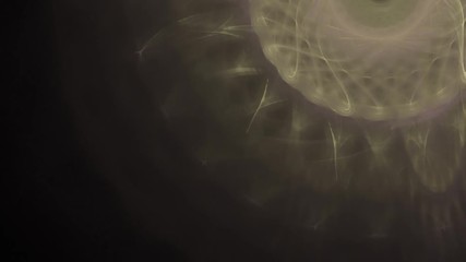 Abstract fractal forms morph and oscillate (Loop) - Powered by Adobe