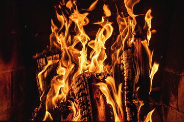 yellow fire