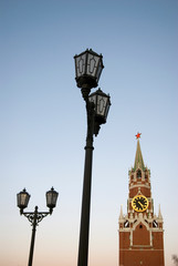 Fototapeta na wymiar Moscow Kremlin. Popular touristic landmark. UNESCO World Heritage SIte. Color photo