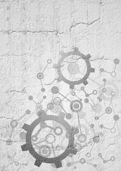 Fototapeta premium imaginative tech background