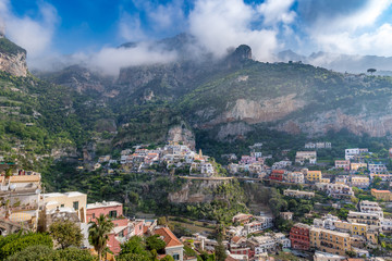 Fototapeta na wymiar View of Positano town, Amalfi Coast, Italy.