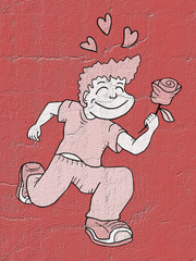 boy in love