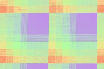Texture cotton colored fabric in a cage. Background abstraction