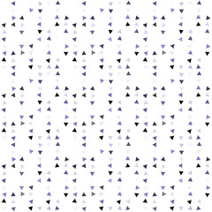 Abstract seamless pattern background with multi-colored varied triangles.