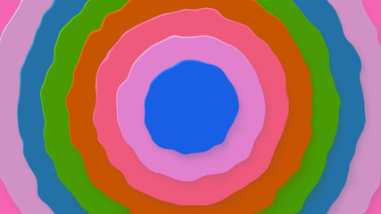 Obraz premium Background in paper style. Abstract colorful background.