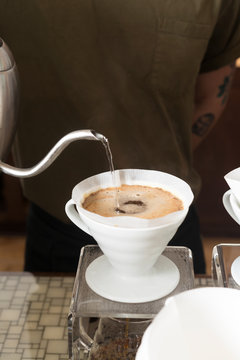 Man Pouring Coffee