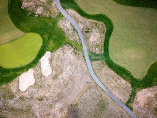 Aerial of Golf Course 