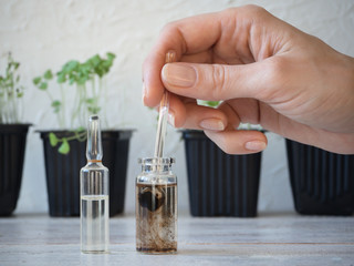 Growth energy for plants. Plant breeding. 